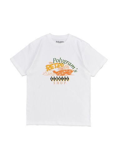 Retro Rocket T-Shirt - White - POLYGRAM - Modalova