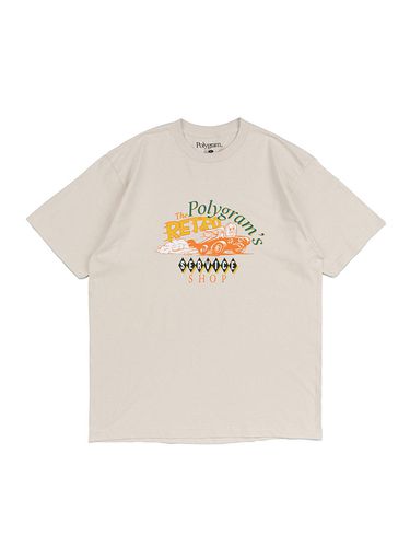 Retro Rocket T-Shirt - Beige - POLYGRAM - Modalova