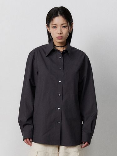 Ordinary Cotton Shirt _ Charcoal - MMIC - Modalova