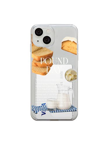 Pound Day Clear iPhone Case with Card Slot - mademoment - Modalova