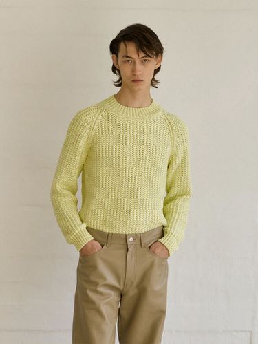 Tape Sweater _ Faded Yellow - SUNFLOWER - Modalova