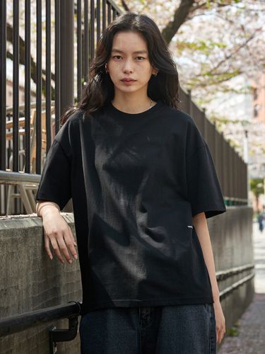 Basic Embroidery Oversized T-Shirt _ 3 Colors - MINIMAL PROJECT - Modalova