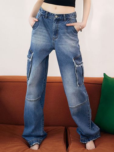 Cargo Denim Pants _ Blue - CITYBREEZE - Modalova