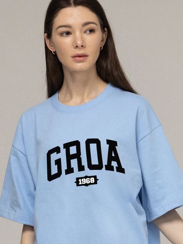 GROA Arch Logo 1968 T-shirt [Sky Blue] - GRAVER - Modalova