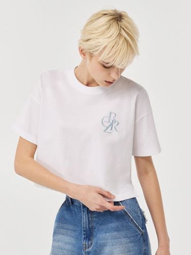 Logo Embroidery Crop T-shirt _ - CITYBREEZE - Modalova