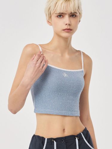 Linen Sleeveless Top _ Sky Blue - CITYBREEZE - Modalova