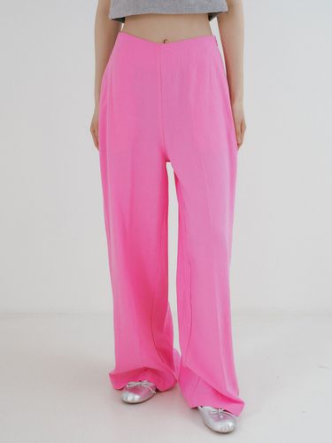 TIR Wide Flared Pants - Pink - REORG - Modalova