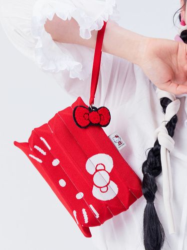 Lucky Pleats Knit Clutch S Hello Kitty Barbados - JOSEPH & STACEY - Modalova