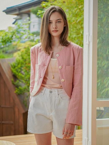 Della Linen Jacket - PANDORAFIT - Modalova