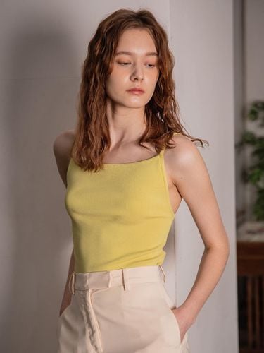 YY Basic Sleeveless Top_Yellow - yyiam - Modalova