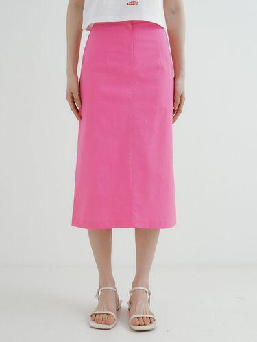 TIR Midi Skirt- Pink - REORG - Modalova