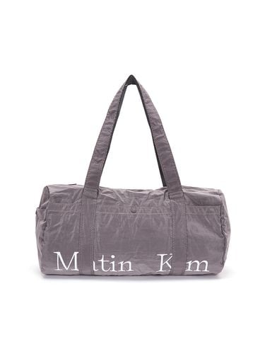 Logo Sporty Duffel Bag_Grey - Matin Kim - Modalova