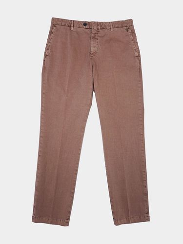 Snappy Cotton Pants - Brick - birbante - Modalova