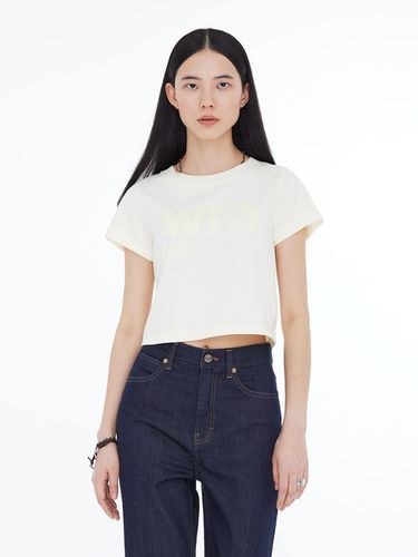 Standard Cropped Front-Back Short Sleeve T-Shirt - Wrangler - Modalova