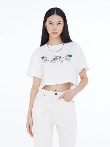 Relax Cropped Dancing Horse T-Shirt - Wrangler - Modalova