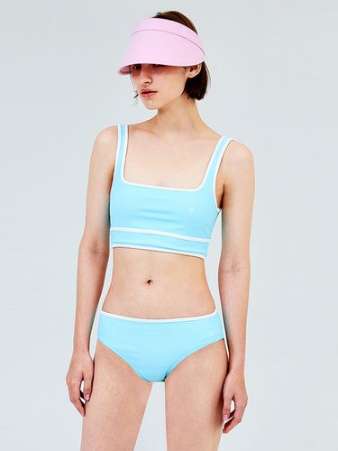 Squre Neck Bikini - Sky Blue - CLOVE - Modalova