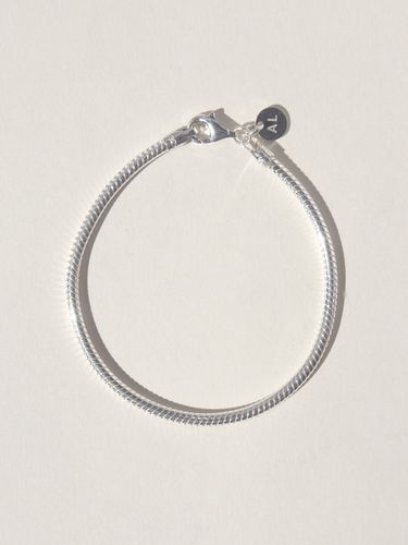 Basic Bold Bracelet _ Silver925 _ 2 Colors - Another Layer - Modalova