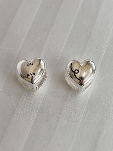 Memory Heart Drawing Earring - nuavo - Modalova