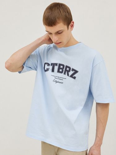 CTBRZ Arch Logo T-shirt_Sky Blue - CITYBREEZE - Modalova