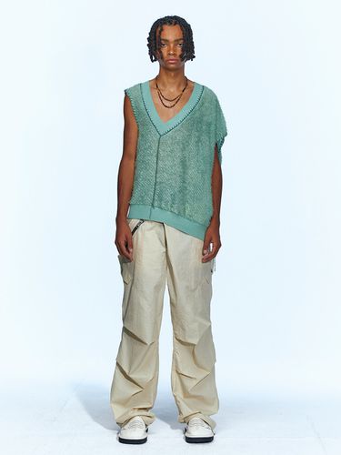 Mario Summer Shaggy V-Neck Vest _ - ADSB ANDERSSON BELL for MEN - Modalova