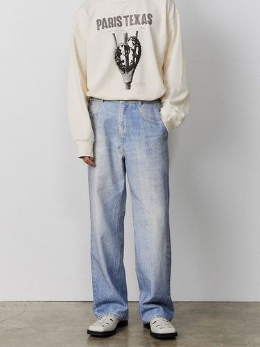 Eco-Print Desert Denim Jeans _ - MMIC - Modalova