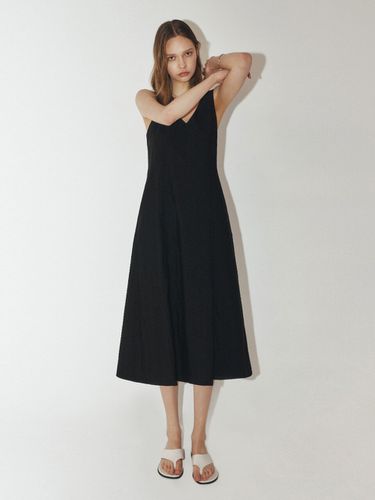 Bustier Sleeveless Long Dress_Black - ARTID - Modalova