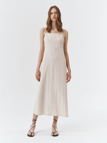 Strap Point Sleeveless Long Dress - ARTID - Modalova