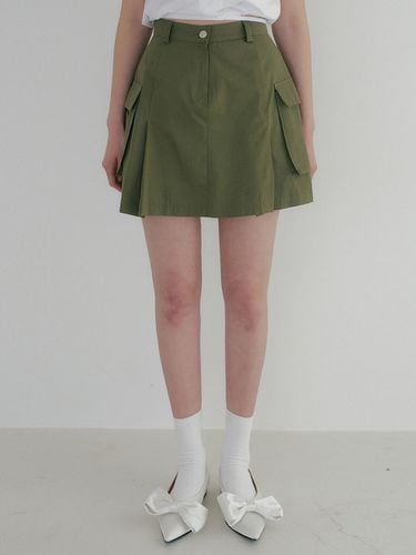 TIR Cargo Mini Skirt- Khaki - REORG - Modalova