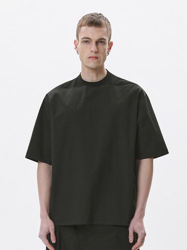 Over Fit Woven T-Shirt_Black - DGNAK12 - Modalova