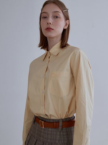 Stitch Shirt_Yellow - EIGHT DAYS A WEEK - Modalova