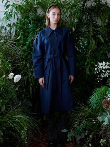 Anderson Trench Coat_Navy - EIGHT DAYS A WEEK - Modalova