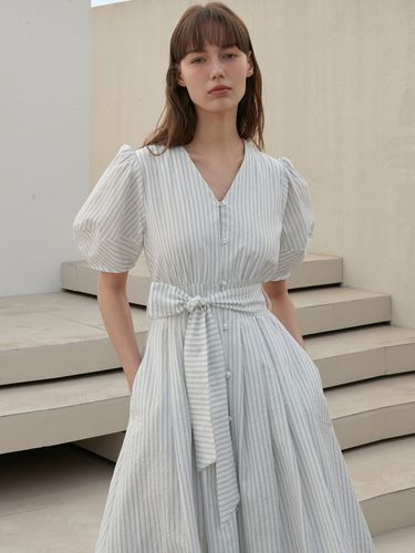 Puff Dress_Stripe - EIGHT DAYS A WEEK - Modalova