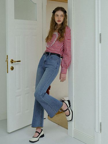 Vintage Wide-legged Pants - DUNDROP - Modalova