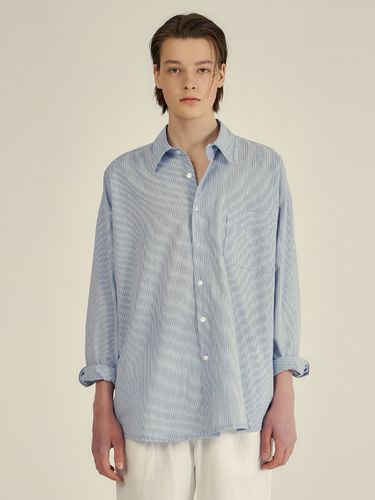 Stripe Pattern Shirt - WEDNESDAY OASIS - Modalova