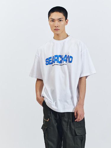 Raise Logo T-Shirt_White / Blue - SEARCH410 - Modalova