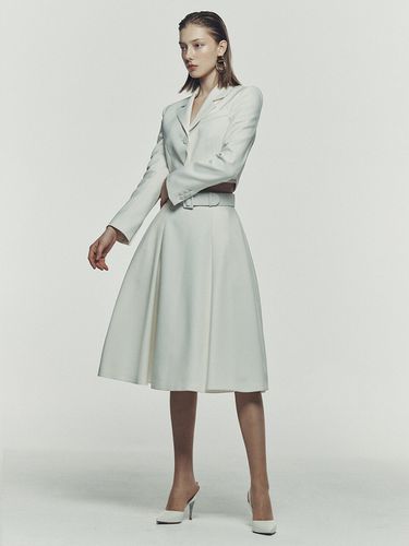 ARIANA Tailored Jacket + MARISSA Tuck Midi Skirt - BAU by Bride And You - Modalova