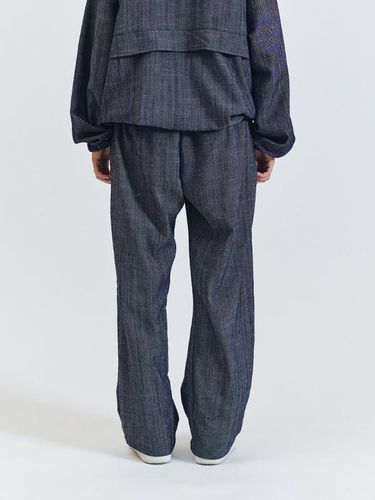 Denim Wide Pants_Indigo - SEARCH410 - Modalova