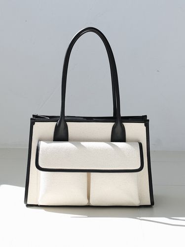 Annie Twin Pocket Bag_ Canvas Black - oneninenineone - Modalova