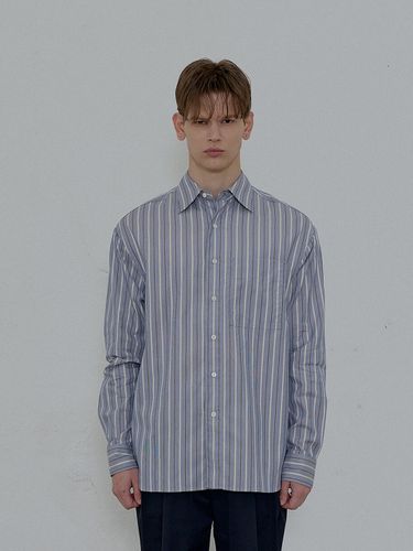 Kuwamura Striped Shirt - Blue - FILLCHIC - Modalova