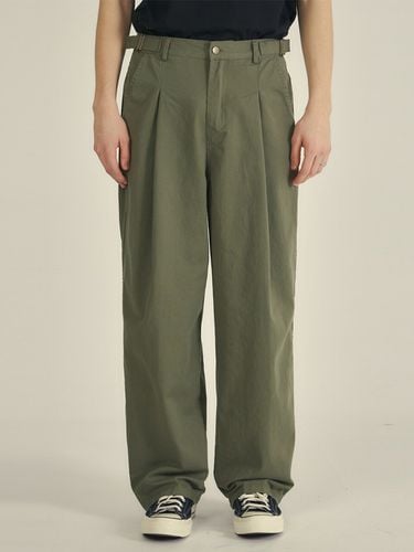 Flap Wide Washed Pants - WEDNESDAY OASIS - Modalova