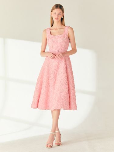 Bellamy Floral Chiffon Sleeveless Flared Dress - BAU by Bride And You - Modalova