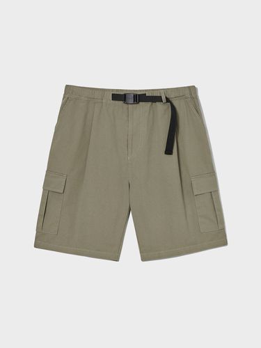 Bermuda Wide Cargo Pants (Khaki) - V2 - Modalova