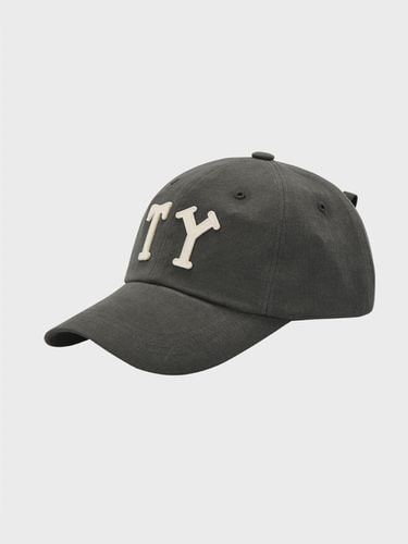 TY Logo Cap - Charcoal - TLEYOUNG - Modalova