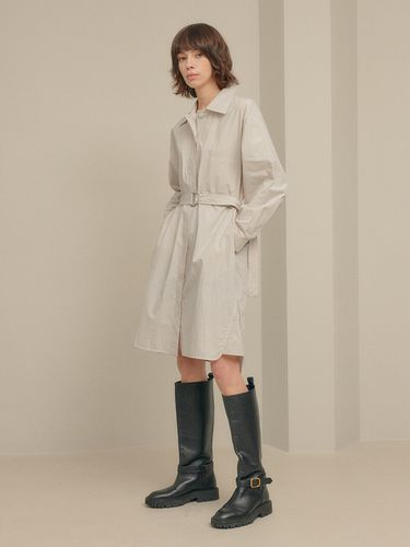 Pristin Shirt Dress - Beige - GENERAL IDEA - Modalova