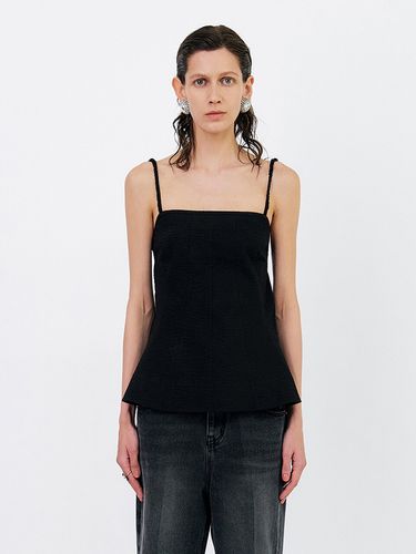 Strappy Sleeveless Camisole Top_Black - GABRIEL LEE - Modalova