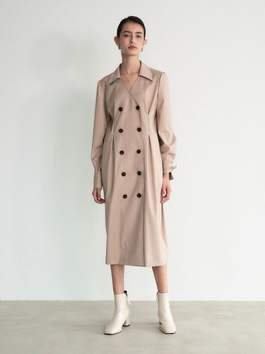 Double-breasted Jacket Dress _ - Et demain - Modalova