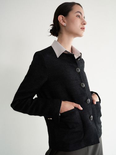 LUX Tweed Jacket _ Black - Et demain - Modalova