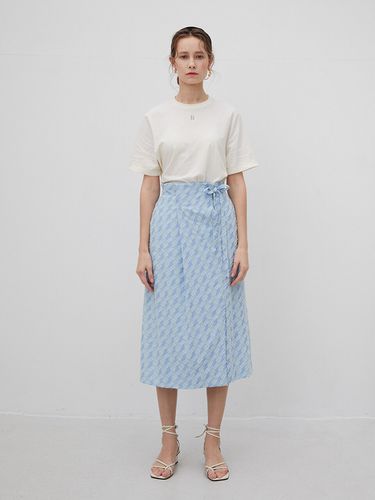 Viscose Banding Belt Skirt - Et demain - Modalova