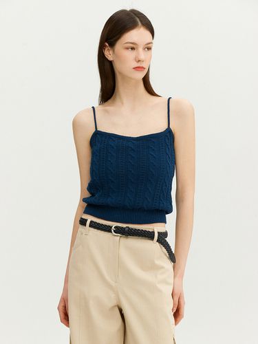 Etna Sleeveless Cable Knit Top _ - AND YOU - Modalova