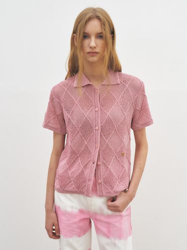 Diamond Knit Top _ Pink - MAISONMARAIS - Modalova